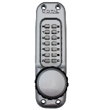 Lockey 1600DC MG Keyless Mechanical Digital Double Sided Spring Latch Door Lock